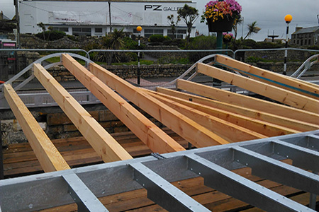 Wavy roof design