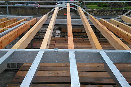 Wavy roof design