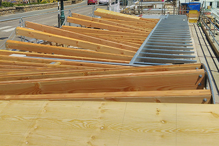 Wavy roof design