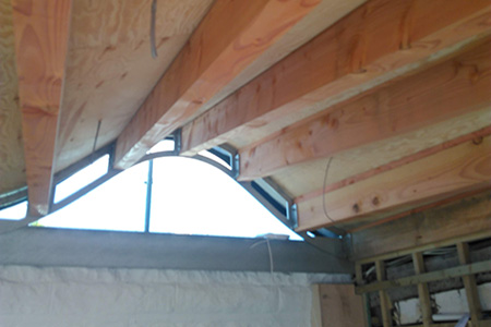 Wavy roof design