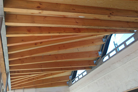 Wavy roof design