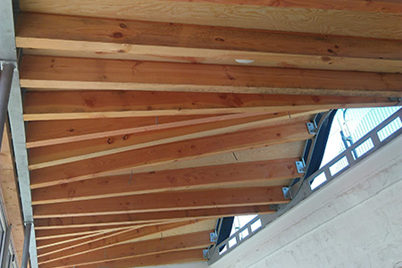Wavy roof design