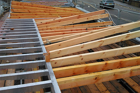 Wavy roof design