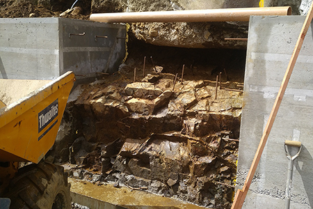 Building work at Lizaire