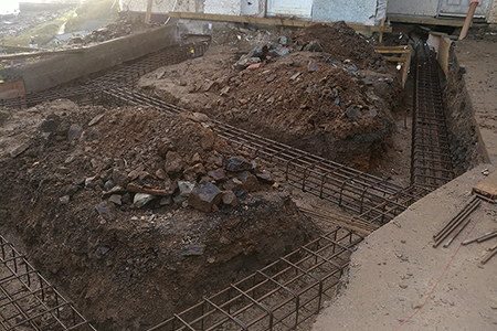 Building work at Lizaire