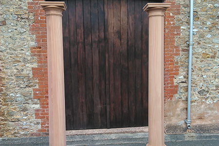 restoration to listed building