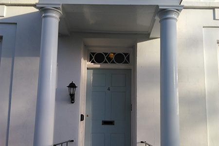 restoration to listed building