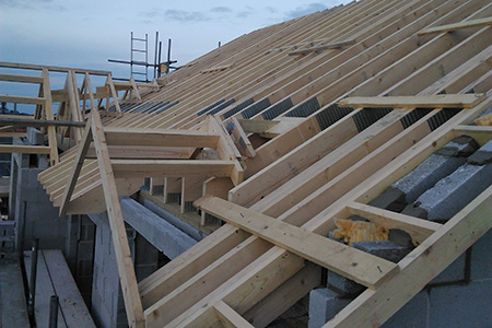 traditional cut roof design