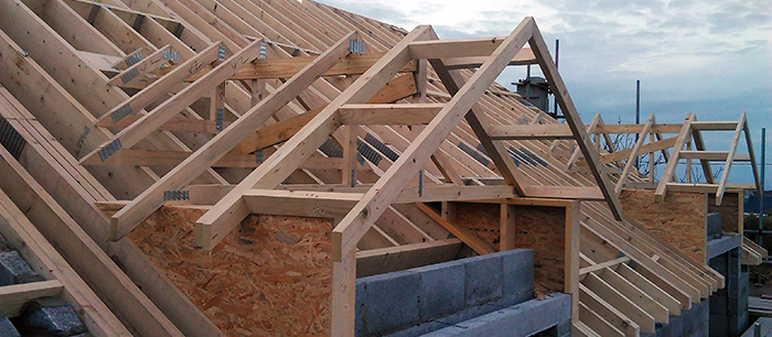 traditional cut roof